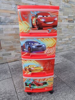 ULOŽNÝ BOX PLASTOVÝ CARS/AUTA BLESK McQueen - 5