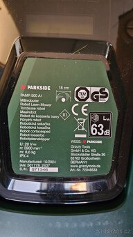 Prodám automatickou sekačku Parkside - 5
