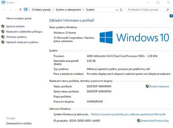 Prodam starši pc použivane v garaži s win 7 a 4 gb ram, - 5
