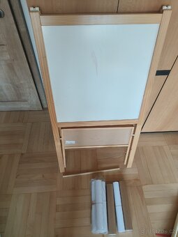 Dětská oboustranná tabule 3v1 + 6 rolí papíru - 5