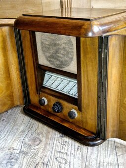 Rádio Mikrofona MK 306 Superdual Luxus, 1935-36 - 5