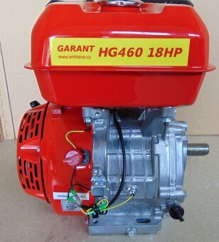 Motor nový 18 koní,460ccm, Elektrostart za HONDAGX390 - 5