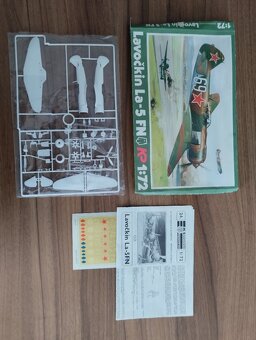 Modely letadel,KP, plastové stavebnice. - 5