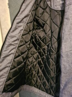 Pánská podzimní bunda Sublevel šedivá - 5