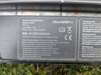 Elektrokolobezky GoGEN voyager S501 250W - 5