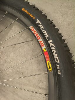 Zapletená kola 26" NOVATEC / MAVIC / Continental - 5