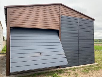 MONTOVANÁ HALA PLECHOVÁ 6x8M, SERVIS, SKLAD, VÝROBA - 5