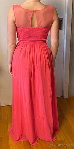 Elegantní společenské šaty velikost 36-38 - 5