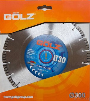 Diamantový kotouč 300 a 350 mm Gölz LT30 - 5