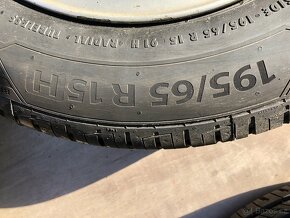 Letní pneu s Alu disky 195/65/15 , 5x110 - 5
