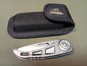 Kapesní zavírací nůž Gerber + pouzdro, ... PC 900 Kč - 5