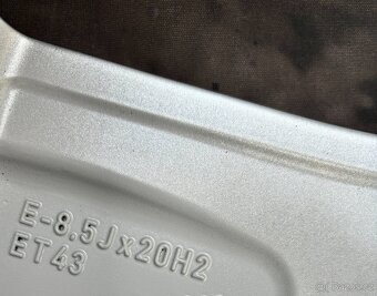 Originální Alu kola Audi A6,S6 255/40/20 zimní 90% vzorek - 5