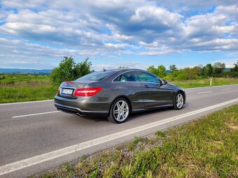 Mercedes Benz E coupe 350 CDI AMG - hnědá kůže - 5