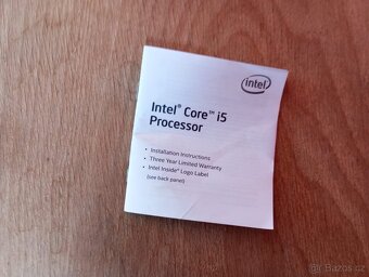 Intel nálepka. Vhodné pro zběratel. - 5