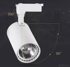Moderní LED svítidla 3x 40W lištový systém - 5