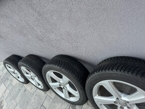 Originální alu kola 5x112 20” Audi Q5 zimni pneu Michelin - 5