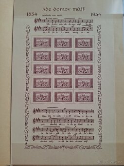 Sbírka známek 1918-2018 (dědictví)-29 šanonů - 5