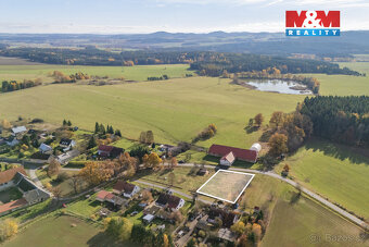 Prodej pozemku k bydlení, 1289 m², Nový Dvůr u Boru - 5
