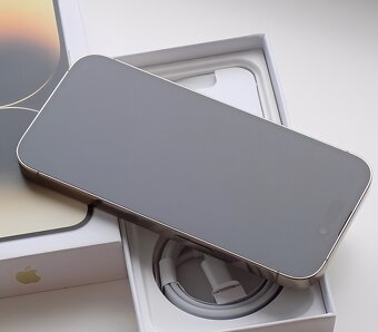 iPhone 14 Pro Max Gold BATERIE 100% TOP - 5