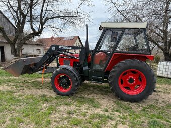 ZETOR 7745 s čelákem QUICKE + lopata - 5