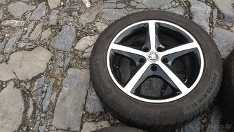 al kola 16 5x112 ŠKODA + zimní 205 55 16 - 5