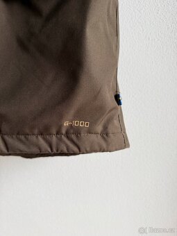 Zánovní zimní parka Fjallraven Sarek Winter Jacket M Khaki - 5