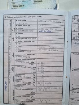 Prodám doklady + rám vozíku - 5