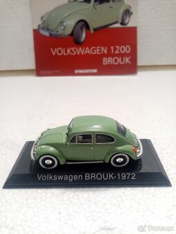 Kovové Autíčko volkswagen 1200 brouk - 5