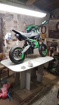 Prodám pitbike 125ccm supermoto - 5