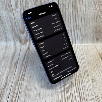 iPhone 16 Plus 128GB, modrý, 100% baterie (rok záruka) - 5