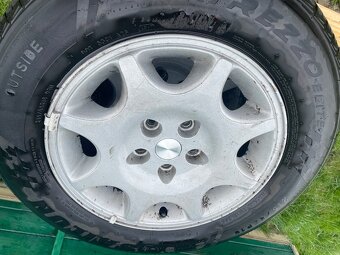 Sada 4 ks Disky s pneu - kola a pneumatiky - 5