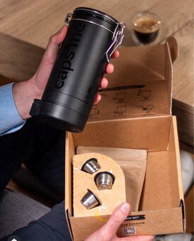 Znovuplnitelné kapsle kompatibilní s Nespresso - 5