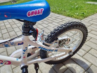Dětské kolo Ghost powerkid 16 white/blue - 5