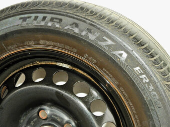 Letní sada BRIDGESTONE 195/65 R15, 50%, koncern Škoda,VW aj. - 5