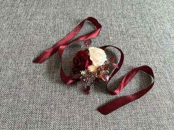 Umělé květiny např. na výzdobu svatby - 5