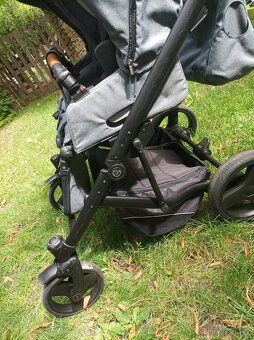 Sourozenecký kočárek / pro dvojčata (po servisu, jako nový) - 5