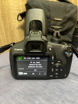 Canon 1200d + 18-55mm + příslušenství - 5