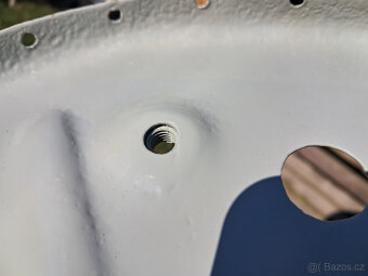 Jawa pérák - plech sedla řidiče - 5