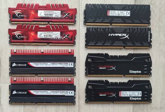 DDR3 TOP RAMky pro PC - značkové i herní,poradím / Harddisky - 5