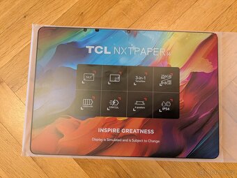 Tablet TCL NXTPAPER 14 8GB/256GB Black + flip case + T-pen - 5