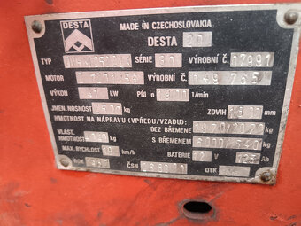 VZV DESTA DVHM2522LX 2,5 T - 5