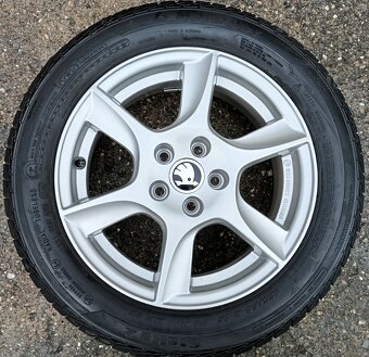 Sada alu disků Škoda Fabia III, Rapid 5x100 R15 - 5