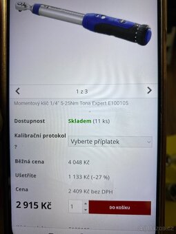 Momentový klíč - 5