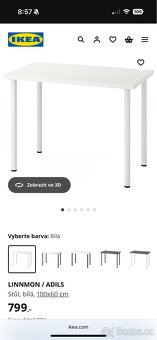 Linnmon pracovni stul - 5