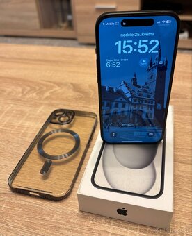 Apple iPhone 15 128GB, TOP STAV 8 měsíců záruka. - 5