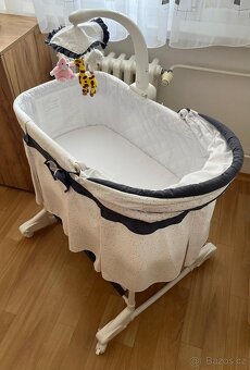 Multifunkční kolébka Milly Mally Sweet Melody simple gray - 5