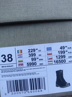 Zimní kožené boty zn.LASOCKI, vel. 38 - 5