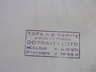 LOTO LOTO - RETRO SPOLEČENSKÁ HRA - 5