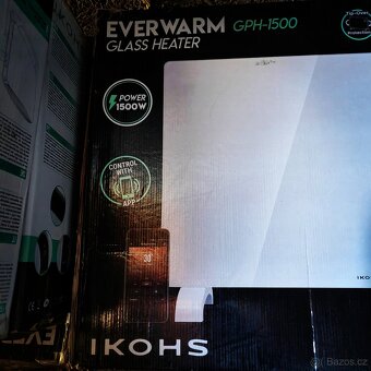 Smart konvektor Ikohs Everwarm Wifi GPH1500 - 5