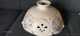 Porcelánové stínítko lustru - 5